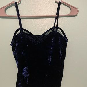 Forever 21 velvet top